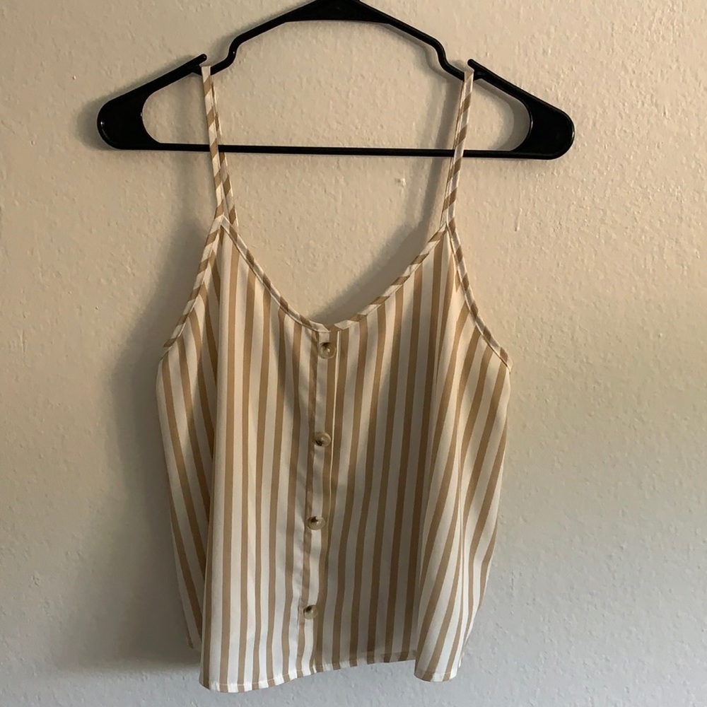 striped tank top